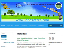 Tablet Screenshot of irigasitetes.com